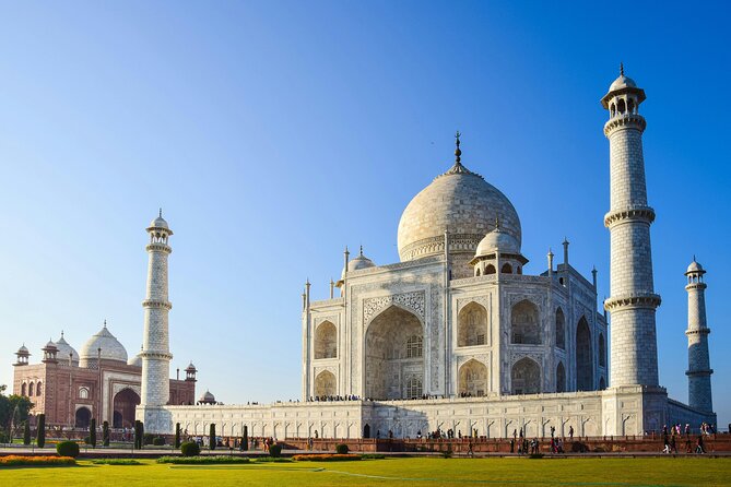 1-Day Trip to The Taj Mahal and Agra with Both side Commercial Flights - What the guide and driver add