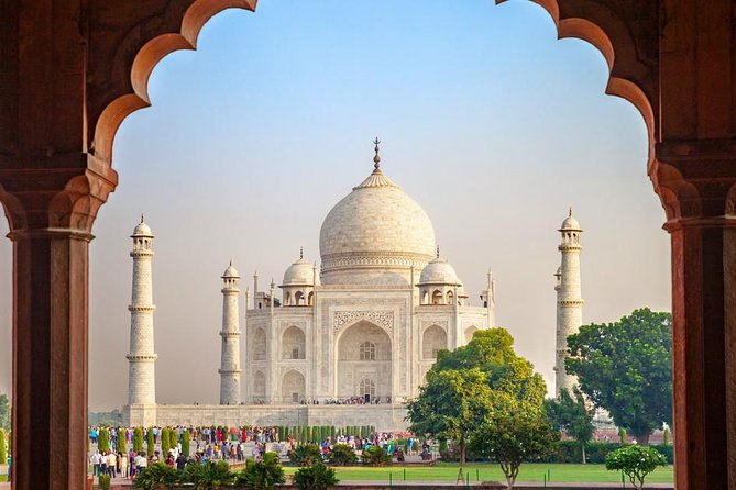 2-Night Private Taj Mahal and Agra Tour from Cruise Port - Mehtab Bagh and the Taj at Sunset