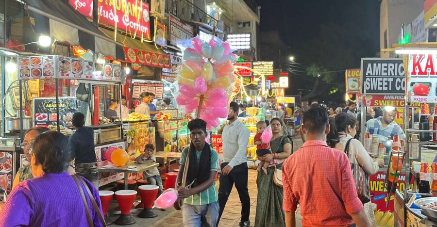 Agra: Sadar Bazar Food Market Night Walking Tour by Tuk-Tuk - Your tuk-tuk pickup and first ride through Agra