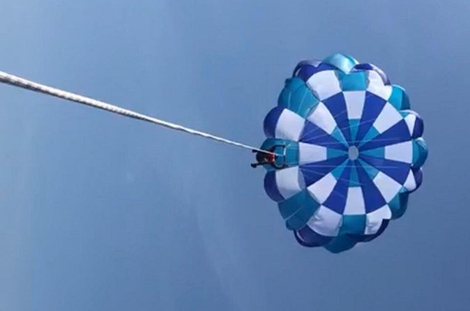 Andaman FlyAir Parasailing - Weather can change the plan
