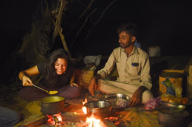 Become a Desert Nomad – Overnight Camel Safari in the Wild - Khaba Fort above the open desert