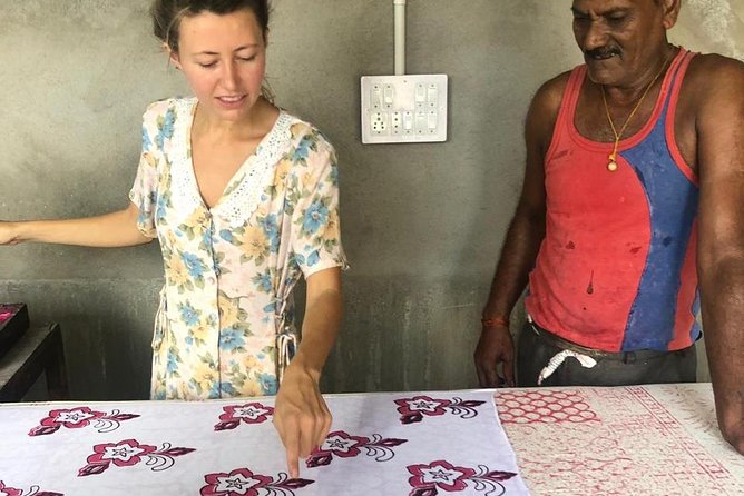 Block Printing Workshop in Jaipur! (including lunch) - Arriving at the Frontier Colony studio