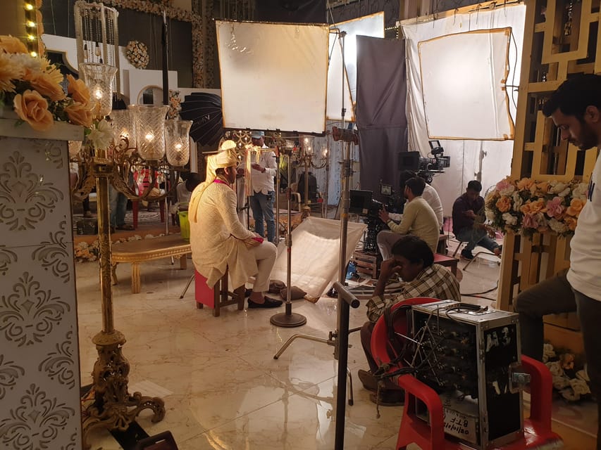 Bollywood Sightseeing and Celebrity Home Tour by Private Car - Recording your voice in a professional studio