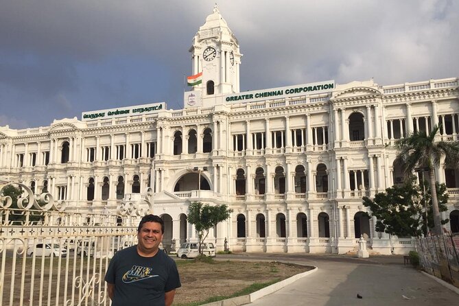 British Architecture Walk, an immersive walking tour in Chennai - Ripon Building is Chennai’s white civic landmark