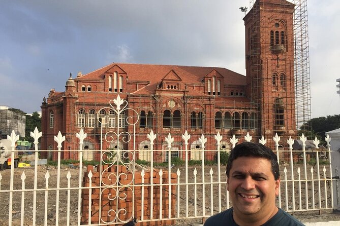British Architecture Walk, an immersive walking tour in Chennai - The University of Madras brings the walk toward Marina Beach