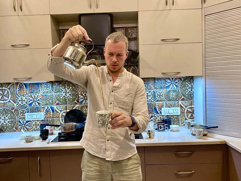 Chai Master Class - Savor Food in an Indian Family Home - The first lesson: chai is more than tea