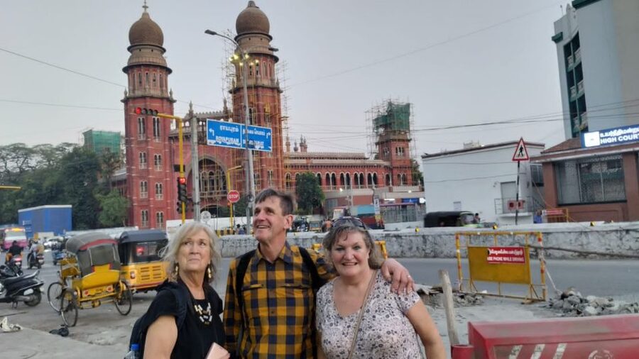 Chennai: George Town Origins Guided Walking Tour - China Bazaar Road and the working market