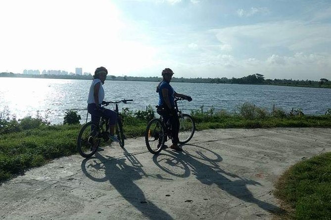 Cycle the Kolkata Wetlands and Amazing Views - Meeting Shirish at Narayani Tower