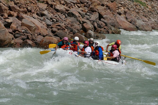 Day Rafting in Rishikesh- 16km - Body surfing and cliff jumping along the way