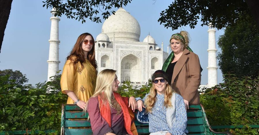 Delhi: Airport to Airport Layover Taj Mahal City Tour By Car - Delhi pickup and the long ride to Agra