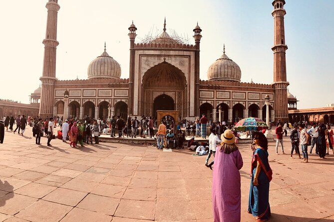 Delhi City Full or Half Day Tour: Explore Old & New Delhi - Khari Baoli: spices, color, and crowded market lanes