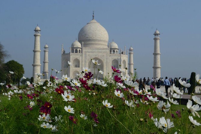 Delhi to Agra and Taj Mahal Private Day Trip by Express Train with Lunch - Three hours at the Taj Mahal
