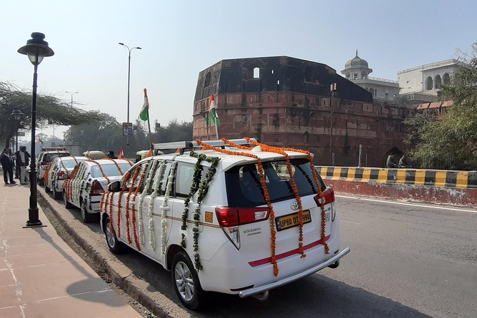 Delhi to Agra and Taj Mahal Private Day Trip by Express Train with Lunch - Agra Fort in about an hour