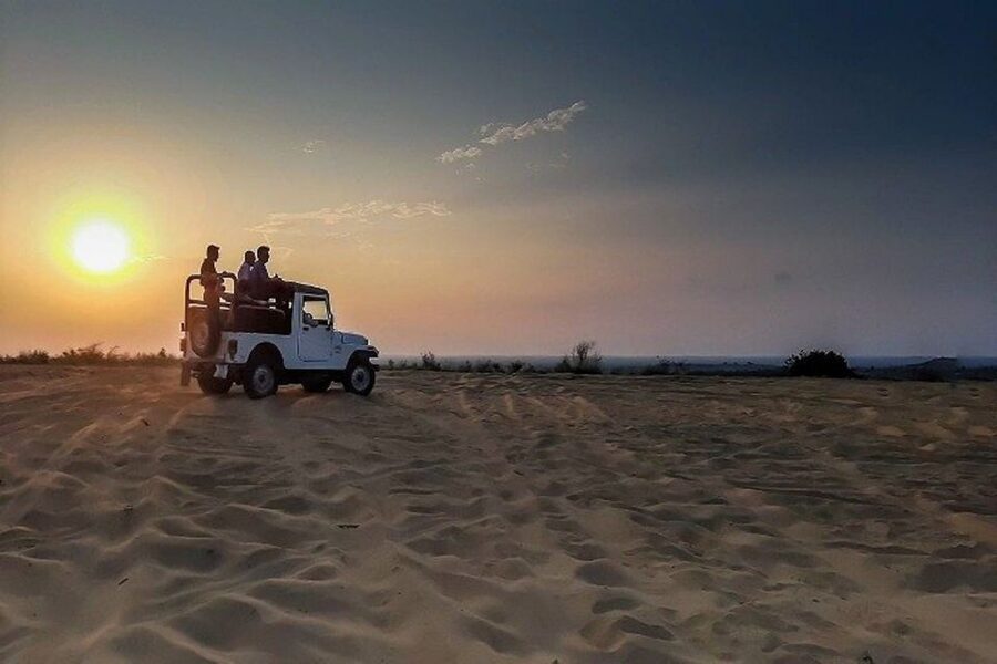 Desert Jeep Safari & Camel Safari Tour From Jodhpur - Forty-five minutes of jeep action on the sand