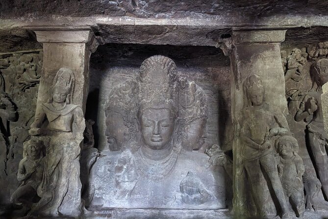 Elephanta Island Caves & Traditional Village Tour - Walking the 122 steps to the cave entrance