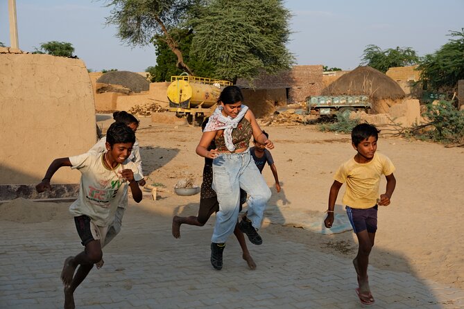 Experience Authentic Desert Villages & Sunset Camel Safari - Reaching two villages by four-wheel-drive jeep
