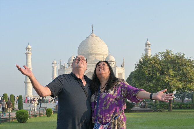 From Agra: Skip-the-Line Taj Mahal & Fort Private Tour by Car - Returning by private car within Agra