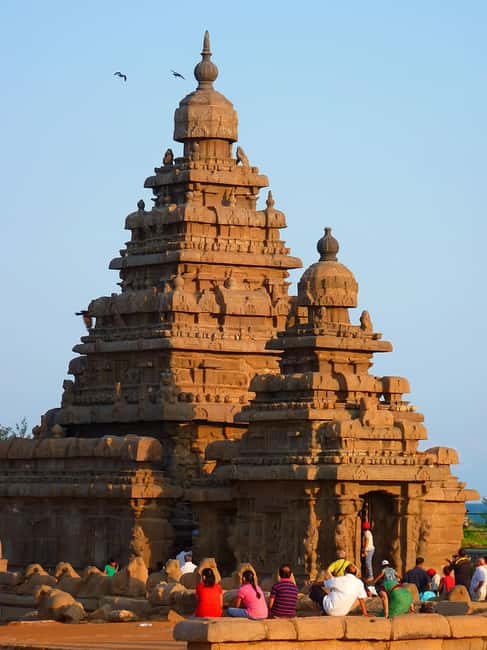 From Chennai: Private Kanchipuram and Mahabalipuram Day Tour - Shore Temple and the sea-facing Pallava style