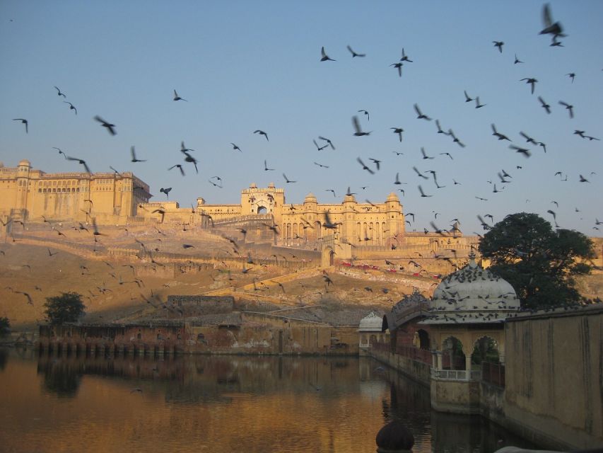 From Delhi: Private Jaipur & Amber Fort Guided Tour by Car - Lunch brings Rajasthani food into the schedule