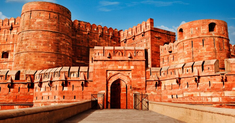 From Delhi: Private Taj Mahal & Agra Day Trip by Car or Rail - Agra Fort, Mughal power in red sandstone