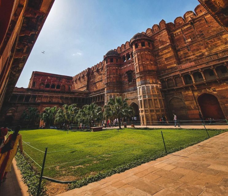 From Delhi: Taj Mahal, Agra & Mathura Tour by Car - Agra Fort after the marble monument