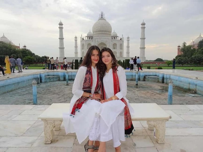 From Delhi: Taj Mahal & Agra With Fatehpur Sikri Day Tour - Agra Fort and its Taj Mahal view