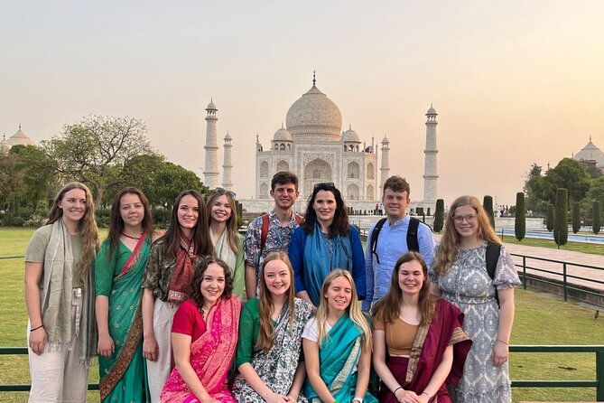 From Delhi: Taj Mahal Sunrise Tour with Elephant SOS Center - Agra Fort and the Mughal court