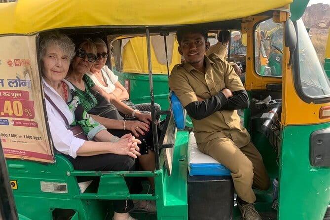 Full Day Jodhpur City Sightseeing Tour by Tuk Tuk Taxi - Pachetia Hill gives you a Blue City view