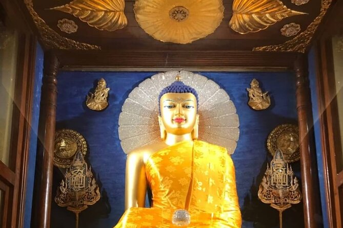 Full-Day Private Guided Bodhgaya Tour with Pick Up - Metta Buddharam Temple: finish with Thai style and mirror work