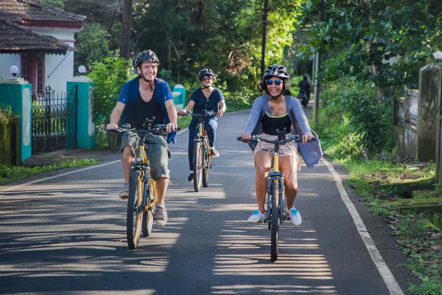 Goa: Old Goa and Divar Island E-Bike Tour with Snacks - Key points to know before booking