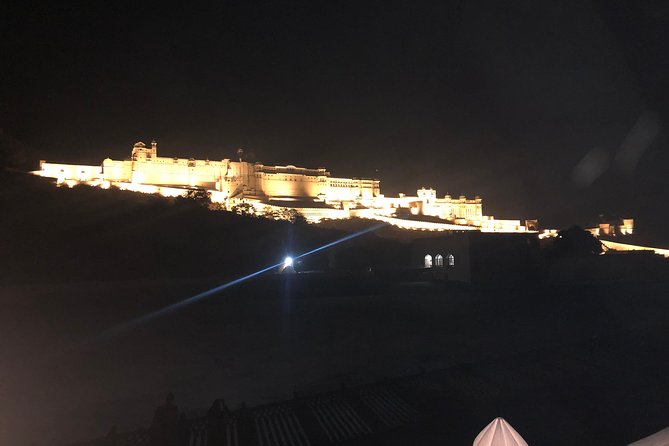 Guided Night Tour of Jaipur With Optional Street Food Tasting - Hawa Mahal, Jaipur’s famous pink facade