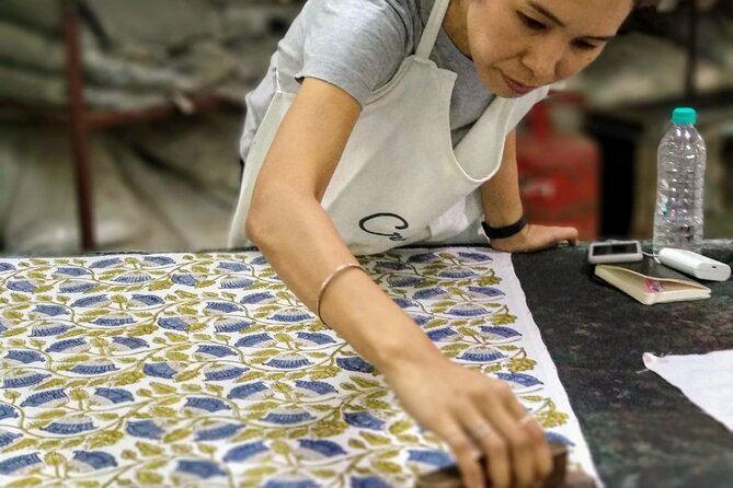 Hands-on Block Printing Workshop - Building two stoles, one layer at a time