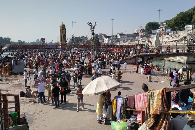 Haridwar Tanga Tour: Visit -Temples, Ashrams, Ghats & Ganga Aarti - A quiet pause at Maa Anandamayee Ashram