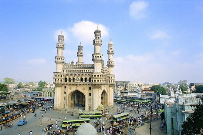 Hyderabad Highlights Guided City Tour and Chai Experience - Char Kaman and the Old City gateways