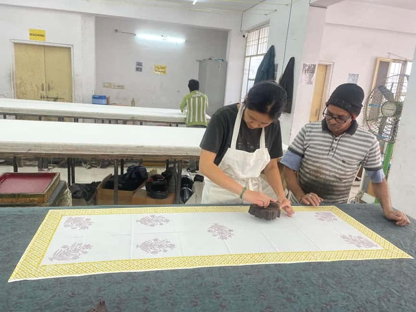 Jaipur: Block Printing Workshop and Hands-on Experience - Chai, finishing work, and your take-home souvenir