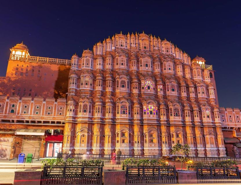 Jaipur: Full Day Sightseeing Tour By Car & Local Tour Guide - Hawa Mahal: begin with Jaipur’s famous pink façade