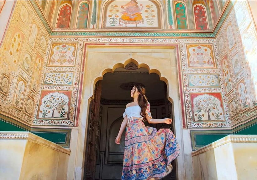 Jaipur: Half-Day Guided Sightseeing Tour with Flower Market - Jaipur in five hours: key points