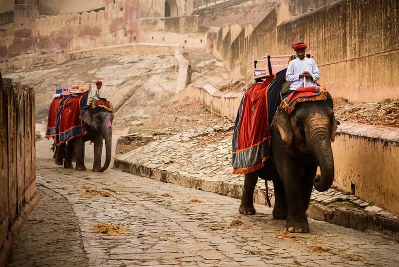 Jaipur: Private Full-Day City Tour By Tuk-Tuk with Pick-Up - Royal Gaitor offers a quieter pause