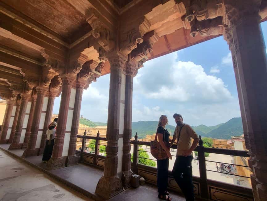 Jaipur: Private Sightseeing Day Tour with Guide by Car - Amber Fort: the main event on the hills