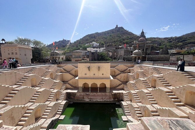 Jaipur Tuk Tuk Sightseeing Tour with Monkey Temple Sunset View - Jantar Mantar turns astronomy into stone