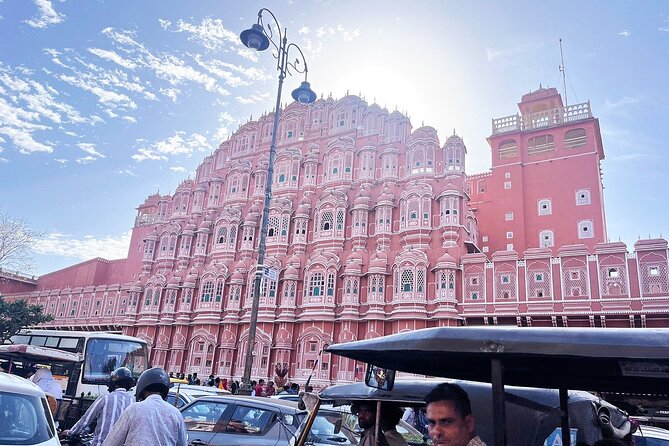 Jaipur Tuk Tuk Sightseeing Tour with Monkey Temple Sunset View - City Palace is the day’s longest central-city visit