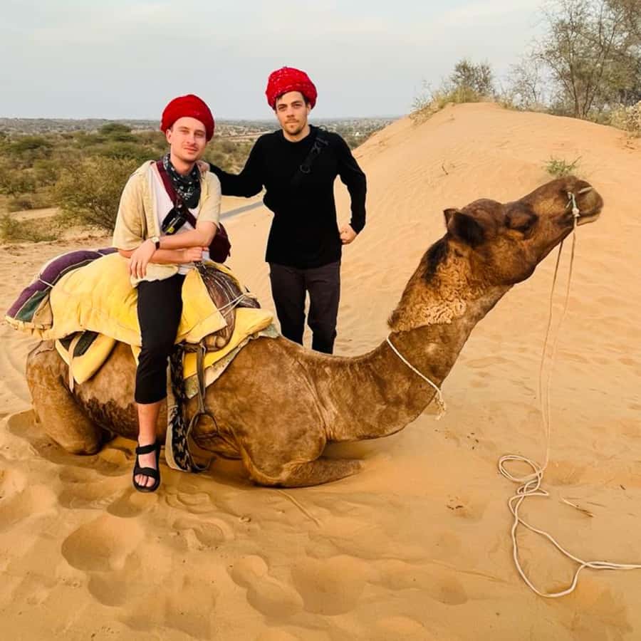 Jodhpur Camel Safari & Overnight Stay In Desert With Sumer - Sunset on foot, or by optional jeep
