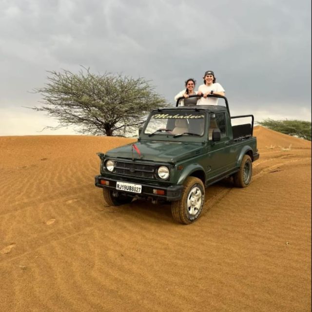 Jodhpur: Desert Camel and Jeep Safari with Traditional Food - The Jeep Safari: Fun, Fast, and Bumpy
