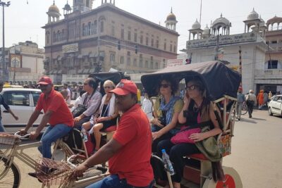 Luxury Rickshaw Tour of Old Delhi