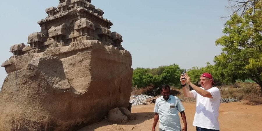 Mahabalipuram: Private Guided tour from Chennai with lunch - South Indian lunch, with guidance at the table