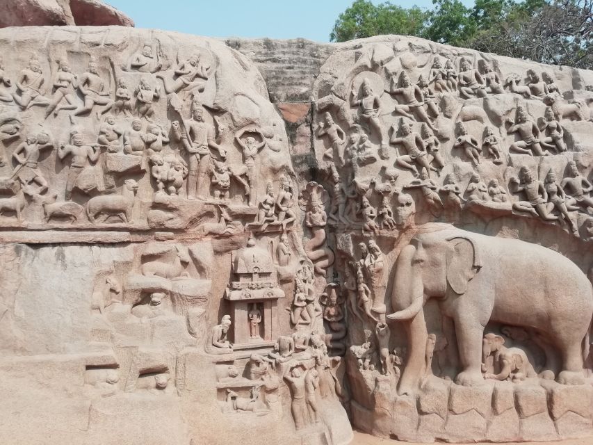 Mahabalipuram: Private Guided tour from Chennai with lunch - Arjuna’s Penance and the one-legged cat