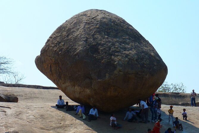 Mahabalipuram Temple and Beach Day Tour from Chennai - Shore Temple beside the sea