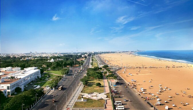 Marina Beach walking tour by tourism ministry approved company - Marina Beach Statues and Chennai’s Public Memory