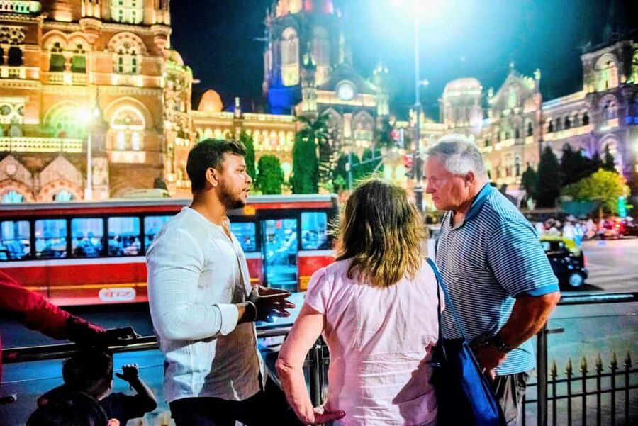 Mumbai by Night: Private Iconic Sights Tour in Lights - Crawford Market brings in everyday Mumbai