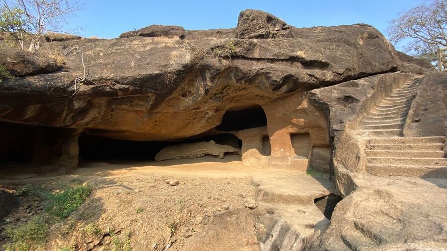 Mumbai: Kanheri Caves and The Golden Pagoda Temple - Starting at Sanjay Gandhi National Park
